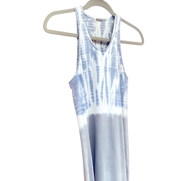 Monrow Tie-Dye tank top Sleeveless Dress - Picture 4 of 7